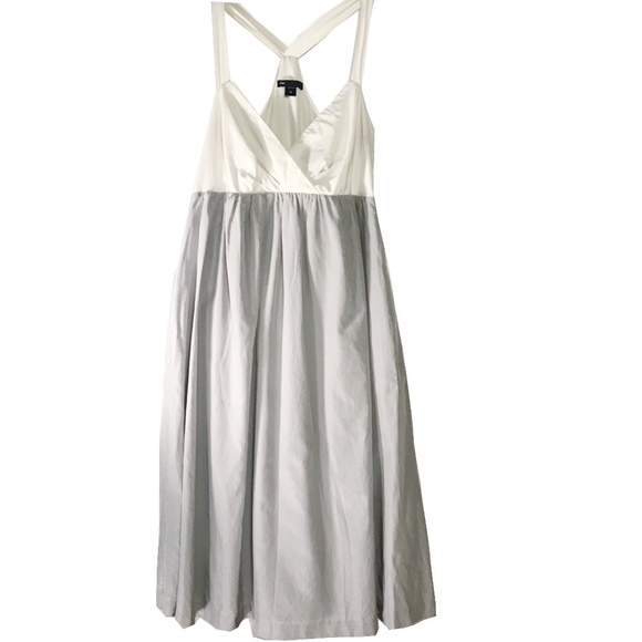 GAP Dresses & Skirts - Gap Silk & Cotton Color Block Dress Sz10
